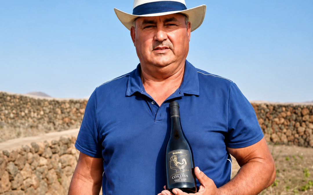 People from Lajares: Pedro Antonio Martín Hernández and the Volcanic Soul of Bodegas Conatvs.